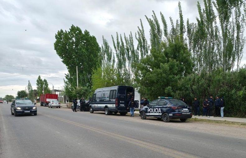 La Policía de Mendoza diagramó varios controles en Tunuyán.