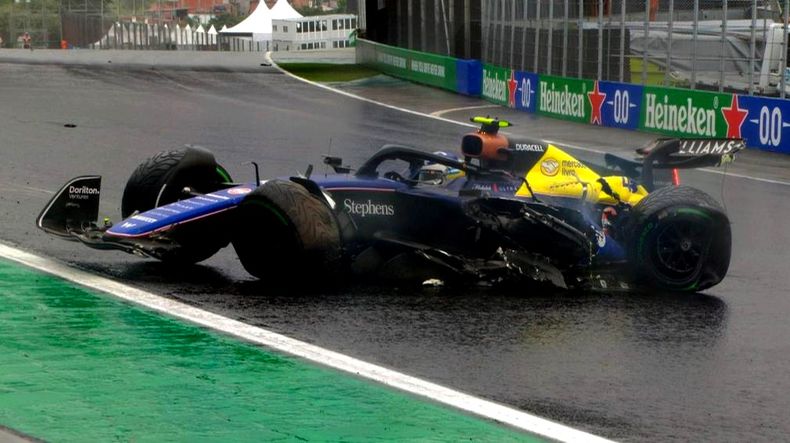 La millonaria cifra que debe invertir Williams para reparar el auto de Franco Colapinto