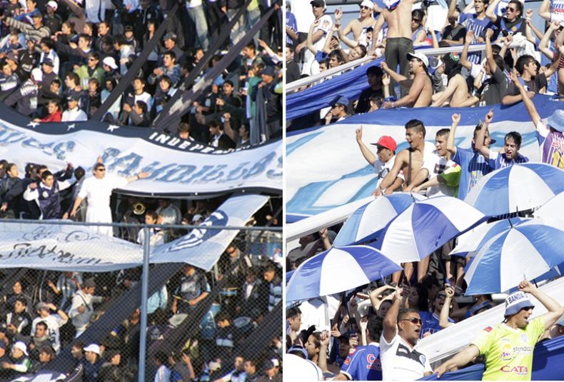 Pelea hinchadas