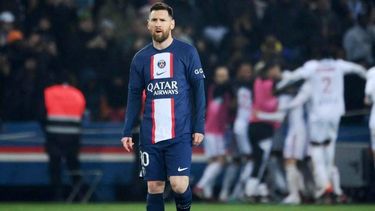 Lionel Messi estuvo borrado.