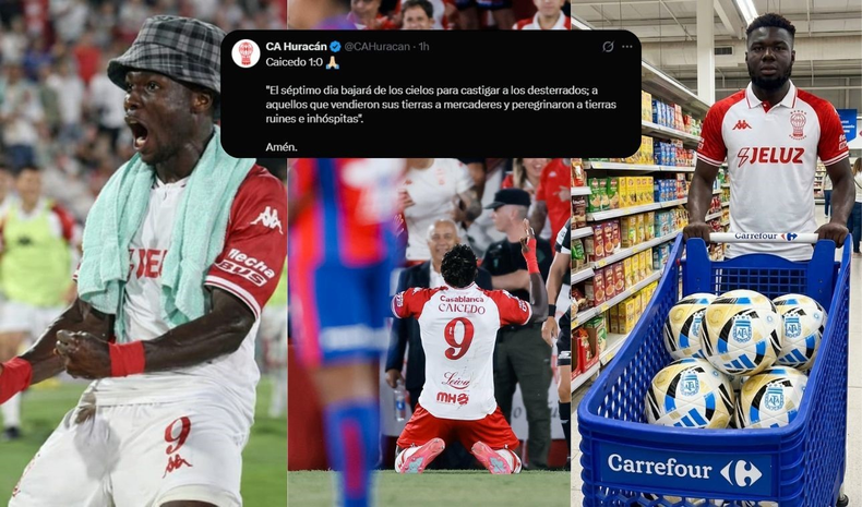 La cuenta oficial de Club Atlético Huracán quedó en el centro de la escena.