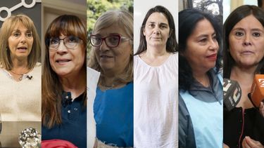 Sitio Andino | Patricia Irrutia - ATSA, Marisa Carrizo - Sindicato de Prensa, Carina Sedano - SUTE, Claudia Iturbe - Ampros,  Francisca Staiti - Fadiunc, Ester Linco Lorca - Sadop