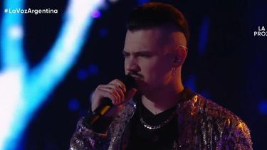 El mendocino Francisco Escudero pasó a cuartos de final de La Voz Argentina.