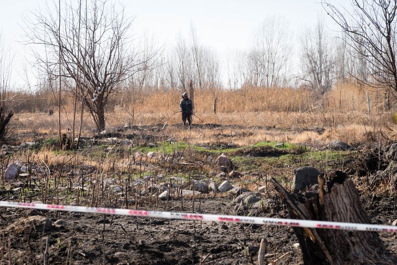 Incendio subterr&aacute;neo en Guaymall&eacute;n.