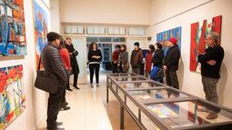 Ya se puede recorrer la muestra Tramas, de Sergio Hellin