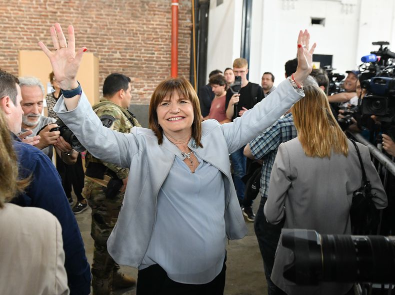 Elecciones 2023: Patricia Bullrich votó y aseguró que se imagina Elecciones 2023: Patricia Bullrich votó y aseguró que se imagina