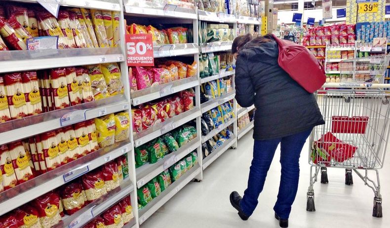 Exhibición de precios en las góndolas - foto ilustrativa -