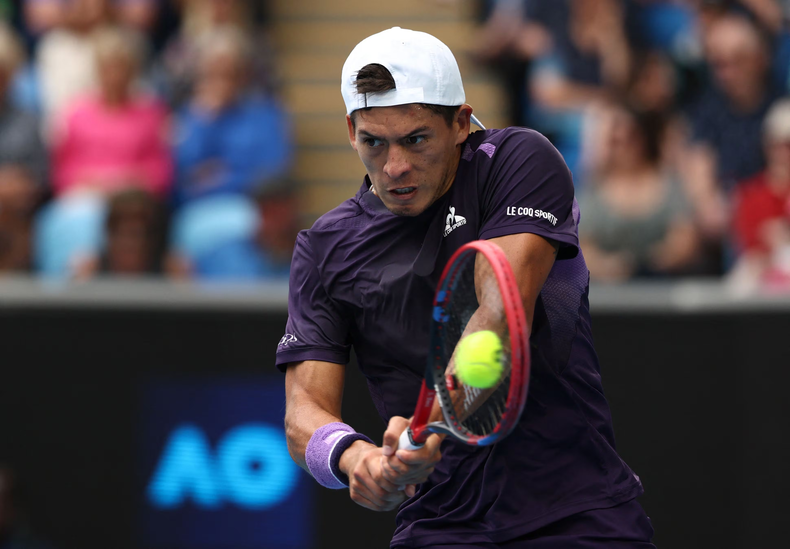 Seba Báez es uno de los mejores del tenis nacional.