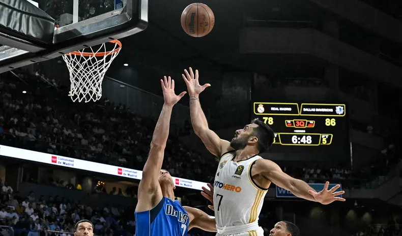 Facundo Campazzo, Real Madrid, Dallas Mavericks, amistoso 2023