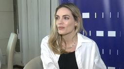 La actriz está en San Rafael junto a su pareja