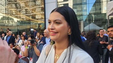 La intendenta de Santa Rosa, Flor Destéfanis, habló con Radio Andina en la previa del desayuno de la COVIAR en la Fiesta de la Vendimia.