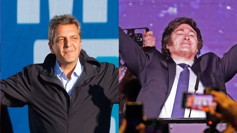 Elecciones 2023: Sergio Massa y Javier Milei disputarán la presidencia en el balotaje del 19 de noviembre