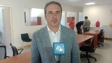 Martín Hinojosa en el Valle de Uco.
