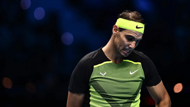Rafael Nadal y una nueva derrota.