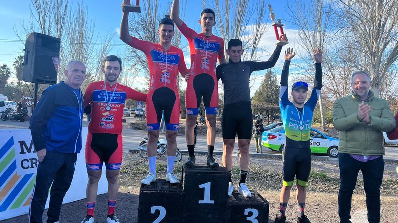 El Ciclismo en pista local tuvo acción (Foto: Prensa ACM).