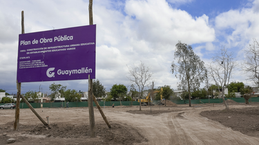 Una nueva obra pública en Guaymallén.