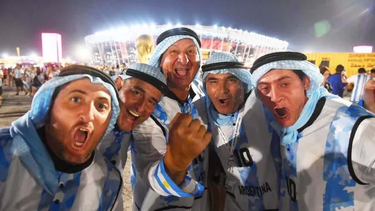 Hay un gran número de hinchas nacionales.