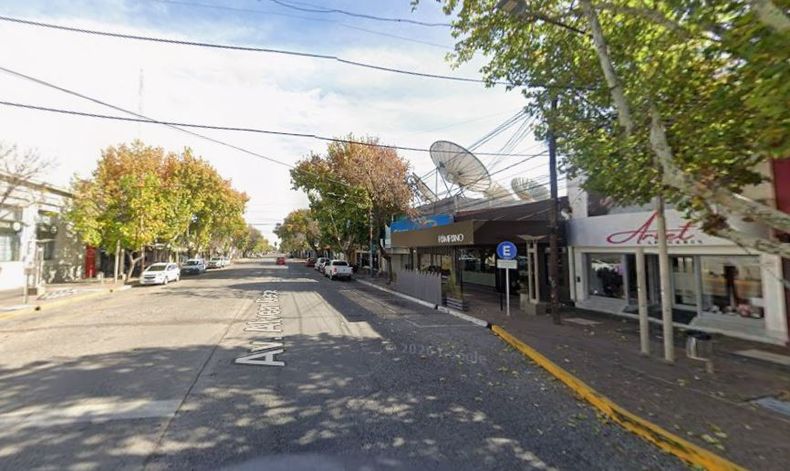 El lugar donde ocurrió el hecho que derivó en el juicio civil.
