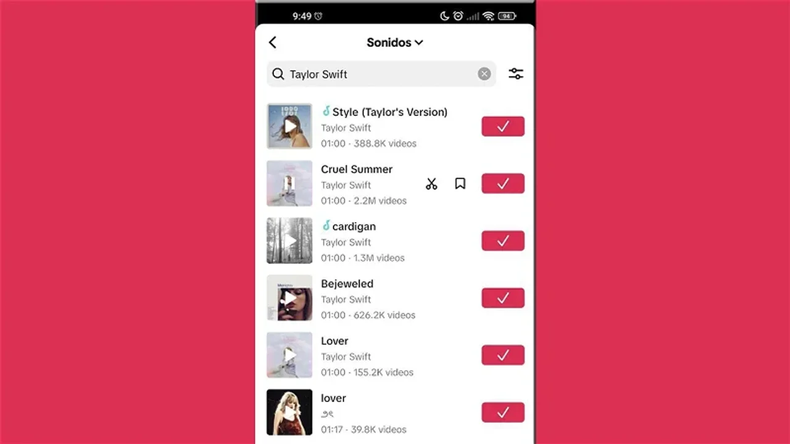 Taylor Swift volvió a TikTok.