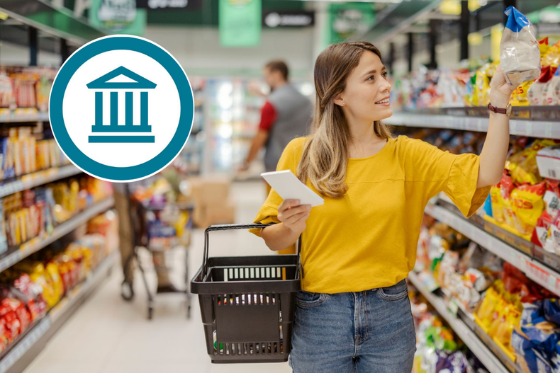 En supermercados el banco ofrece hasta 30% de descuento.