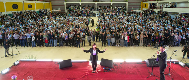 Pilar Sordo disertó en General Alvear.