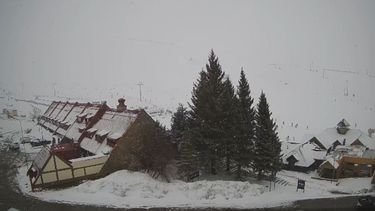 A esta hora nieva en Las Leñas.