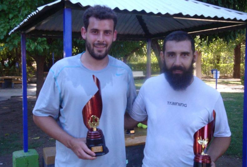 21 Guido Bianchi (Campeón) y Javier Romo (Finalista), primera categoría. Domingo 28 03 21