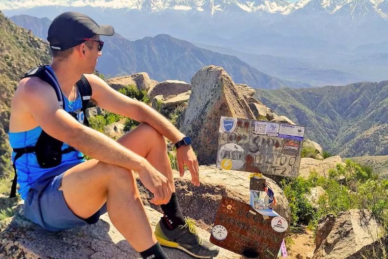 Agustín Nahuel Gallo es un amante de los viajes y de actividades al aire libre