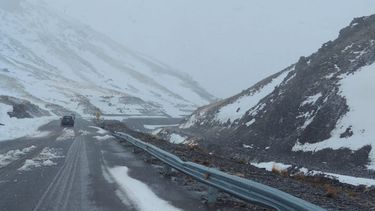 alta montana: paso pehuenche se encuentra inhabilitado