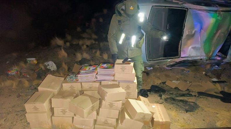 Insólito vuelco en Alta Montaña.&nbsp;