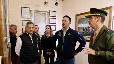 El funcionario nacional pasó por San Rafael, en la previa de la Fiesta de la Ganadería