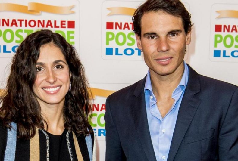 Xisca Perelló y Rafael Nadal