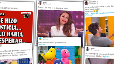 Los memes sobre la eliminación de Coti de Gran Hermano.