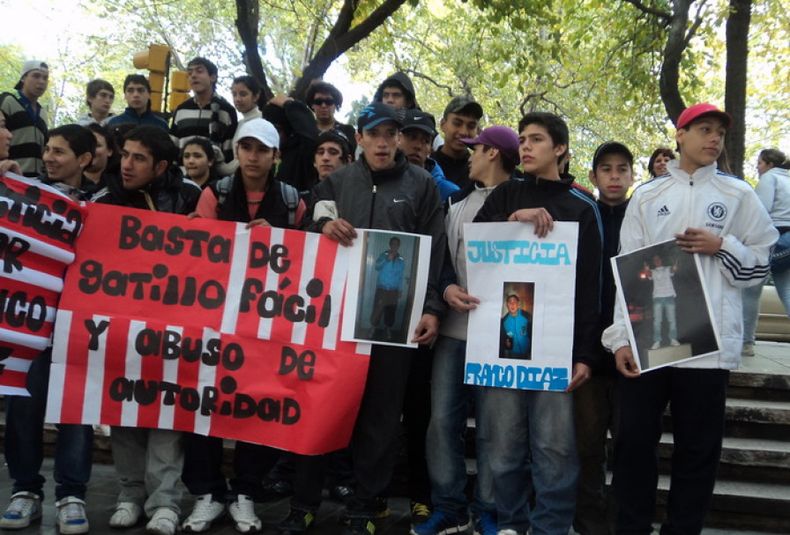 marcha por franco diaz