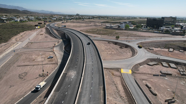 quedo habilitado el puente que empalma al ruta 82 con el corredor del oeste