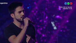 La Voz: el tunuyanino Brian Sáez fue eliminado del programa.