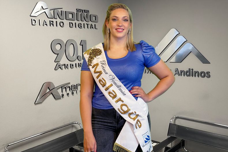 Vendimia 2024: Candela Carricondo, de Malargüie.