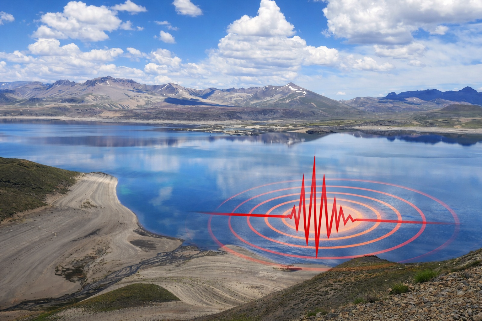 Se registra actividad volcánica en la Laguna del Maule. Se registra actividad volcánica en la Laguna del Maule.