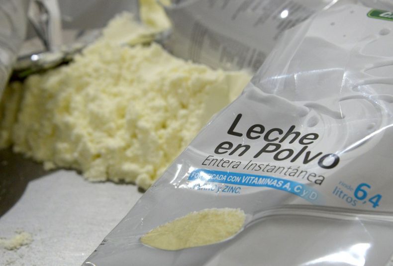 Exportaciones lacteos lecho en polvo