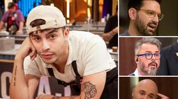 Rusherking cruzó un límite y le faltó el respeto al jurado de MasterChef Celebrity