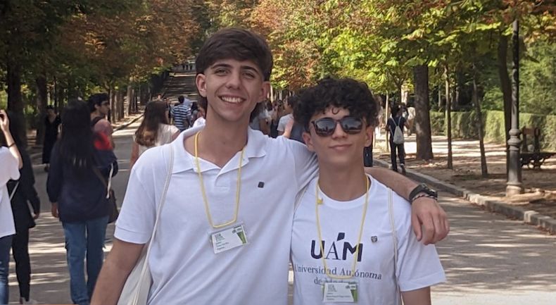 Franco y Máximo de la Escuela de Agricultura brillaron en Madrid.