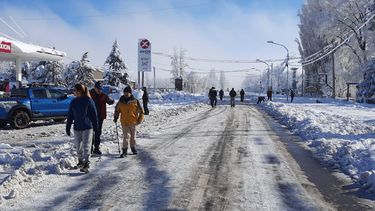 Las nevadas impiden el normal dictado de clases