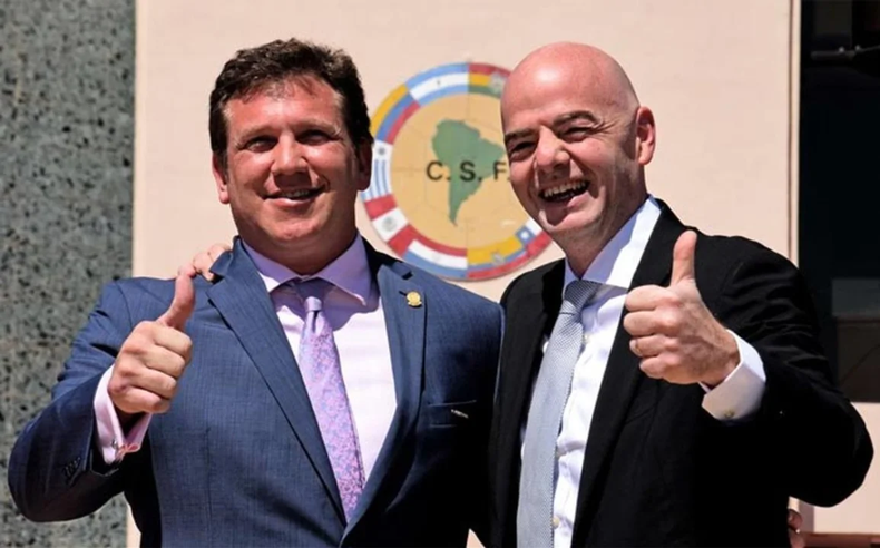 La Conmebol se solidariza con FIFA.