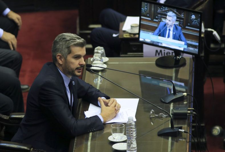 Marcos Peña en camara de diputados