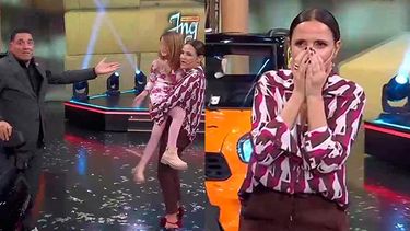 El susto de Fernanda Callejón cuando su hija aceleró una moto.