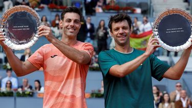 Por segunda vez, el argentino Zeballos fue campeón en dobles del Masters 1000 en Madrid