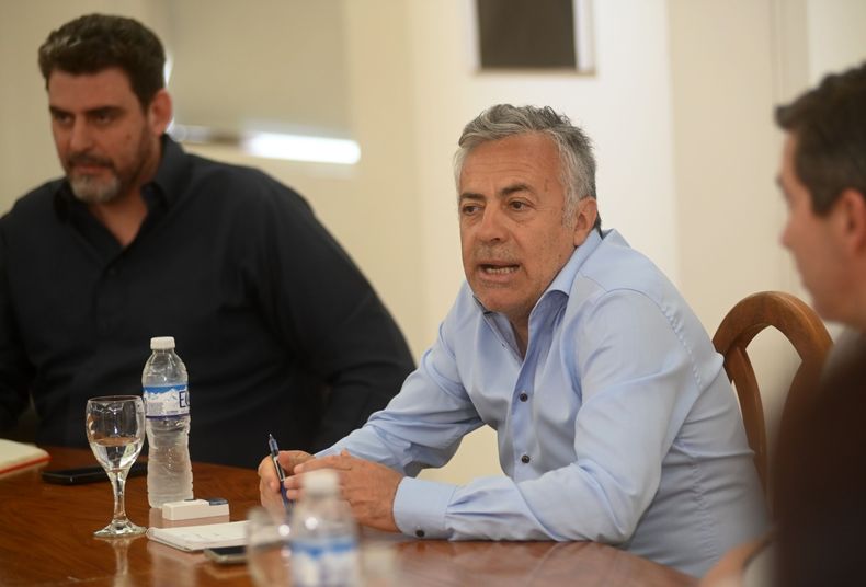 Alfredo Cornejo defendió el seguro agrícola por encima de la lucha antigranizo.