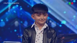 Thiago Maldonado en Got Talent Argentina 2023.