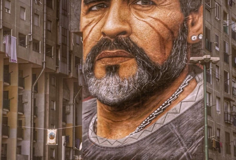 Maradona, mural