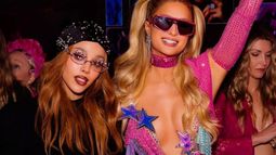 Qué cantante argentina estuvo de festejo con la mediática Paris Hilton.